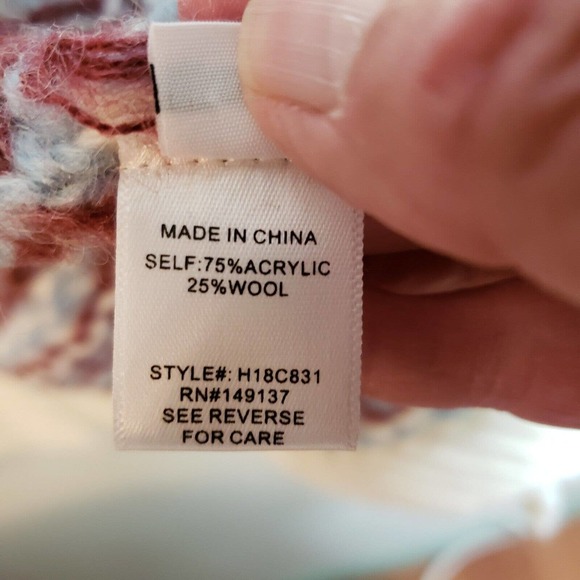 Striped Knit Open Front Cardigan - Picture 9 of 12